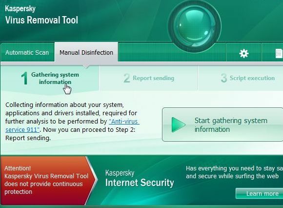 Kontrollera din dator snabbt och gratis med Kaspersky Virus Removal Tool scanner7