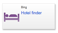 Bing-kartor - Att planera dina bilturer blev mycket lättare. Verkligen. hotelfinder