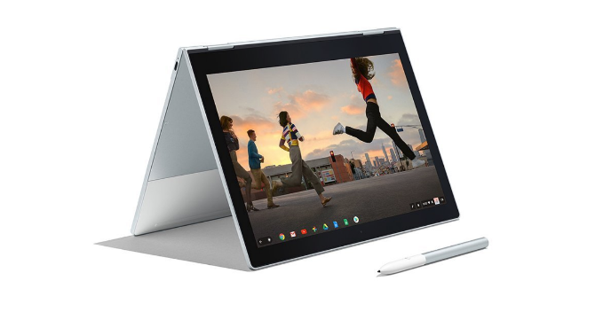 Google Pixelbook med Google Pen