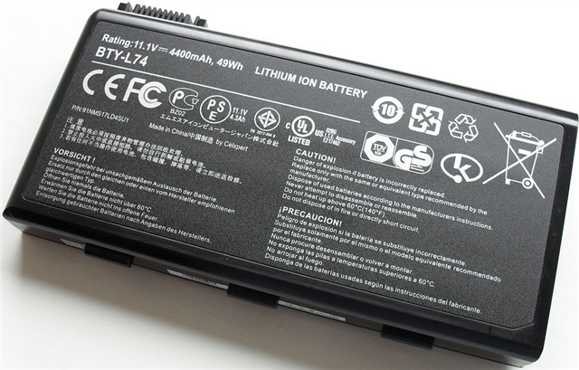 bärbar dator batteri