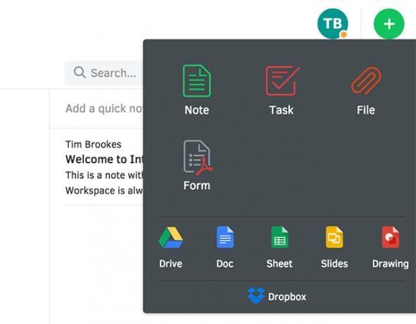 Intellinot: Placera dina uppgifter, filer, meddelanden och online-möten på ett ställe-integrationer