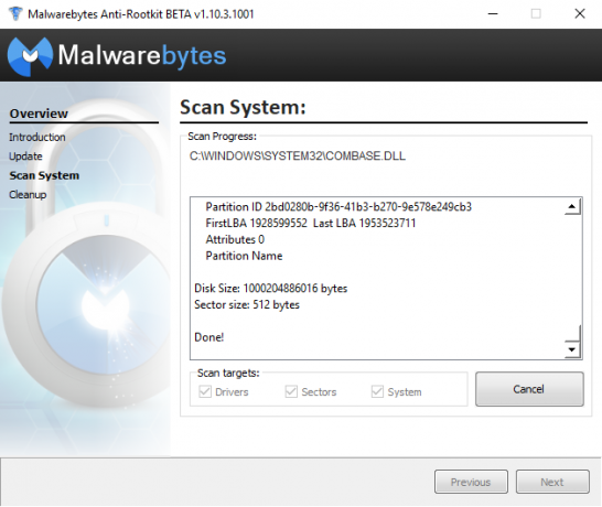 Gratis säkerhetsverktyg - Malwarebytes Anti Rootkit