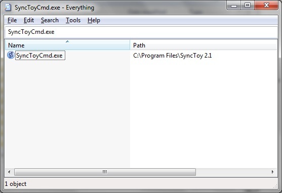 SyncToy: Microsofts lösning för enkel säkerhetskopiering och synkronisering [Windows] använde allt för att hitta mappens plats