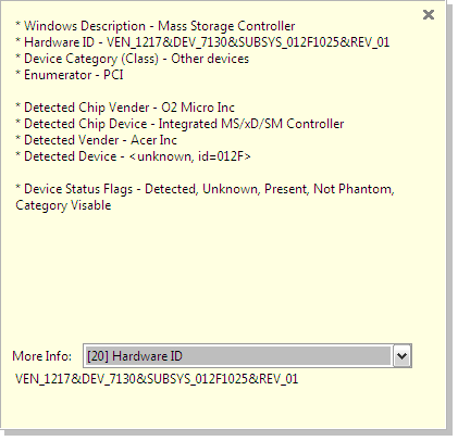 Okända-devcie_Details