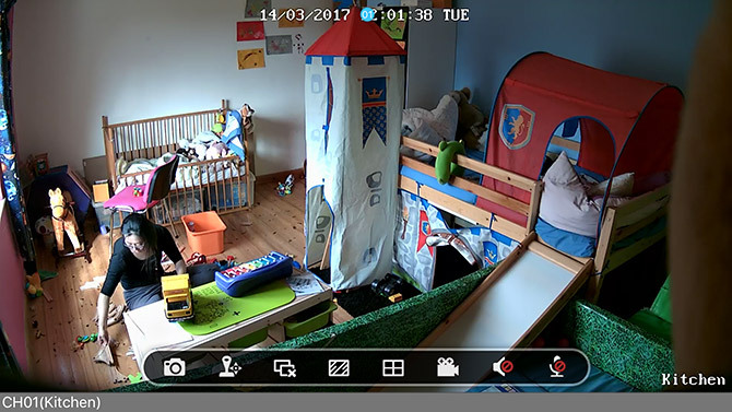 Reolink Keen: 100% Wireless Security Cam Review screencap full screen stream