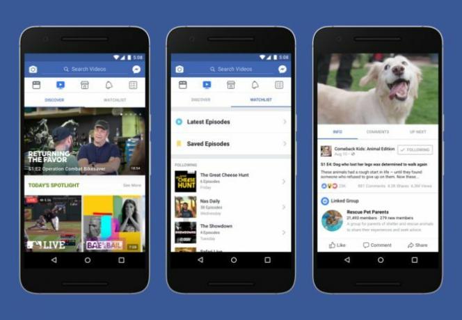 Ny Facebook Watch-flik introducerar originalprogrammering för de amerikanska facebookklockorna