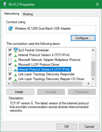 Windows Inaktivera IPv6