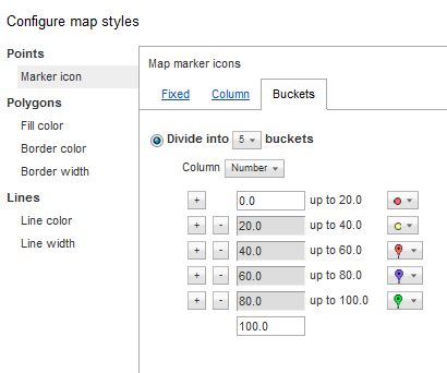 hur man google fusion tabeller