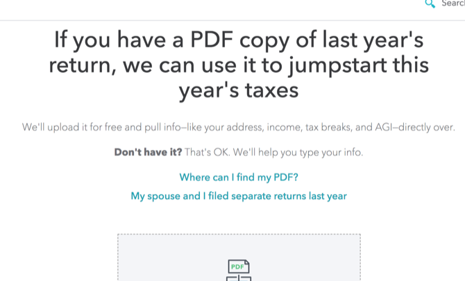 turbotax guide - Ladda upp en PDF för att förbereda TurboTax fält