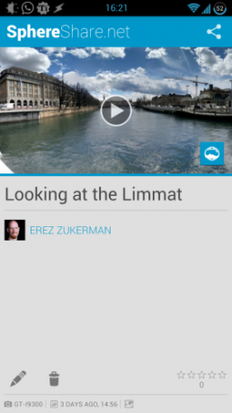 Njut av hisnande panoramavyer med SphereShare.net [Android] sphereshare 01 uppladdad