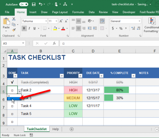 typer av excel-listor för att underlätta datainmatning