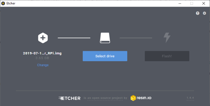 Installera Emby Theatre på Raspberry Pi med Etcher