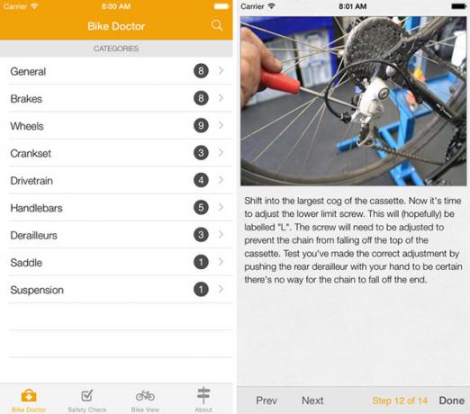 Cykel annorlunda: De bästa iPhone-cykelapparna bikedoctor