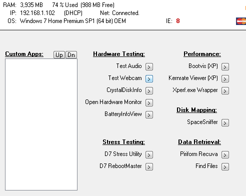 PC tekniska frågor