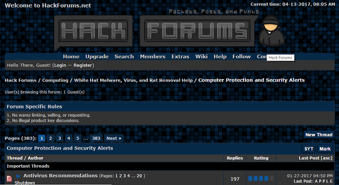 hacka forum