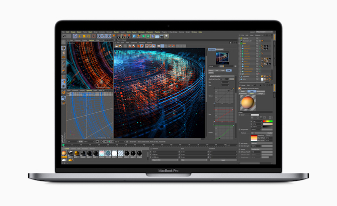 2018 MacBook Pro kör grafikapplikation