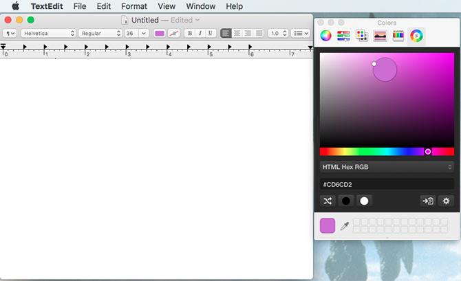 Skala Color Color Picker för Mac
