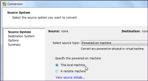 vmware-vCenter-omvandlare-omvandling