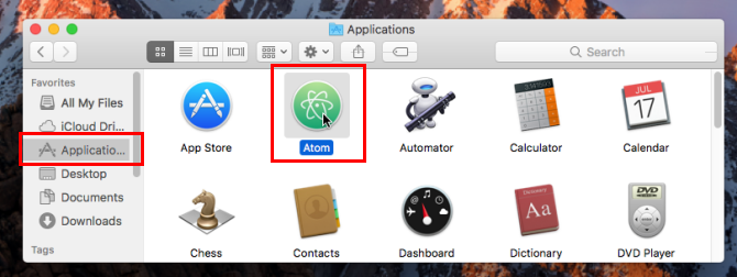 mac-appen installerad