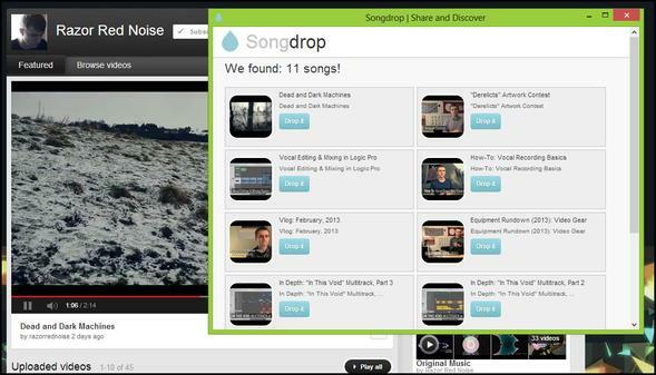 Songdrop: Din gratis- och favoritlåtsparande tjänst som du inte ens visste om förrän nu Songdrop på YouTube