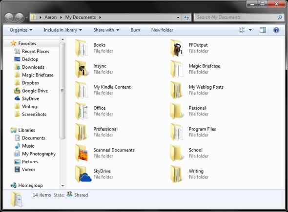 färgkod windows explorer