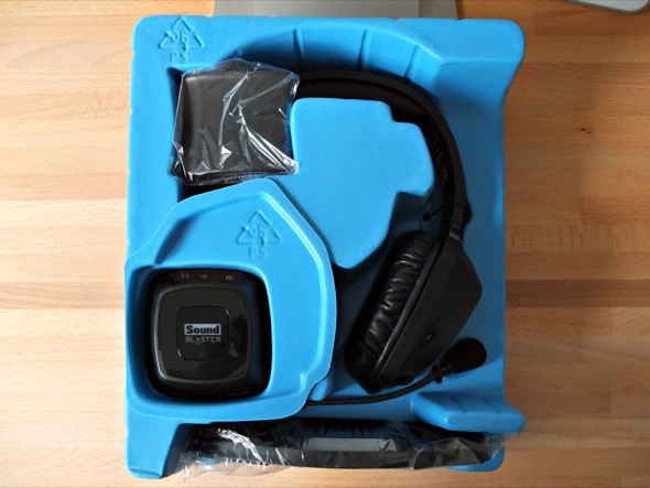 creative sound blaster tactic3d omega trådlösa hörlurar