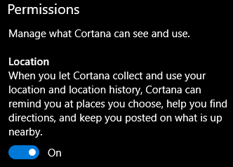 windows 10 cortana plats