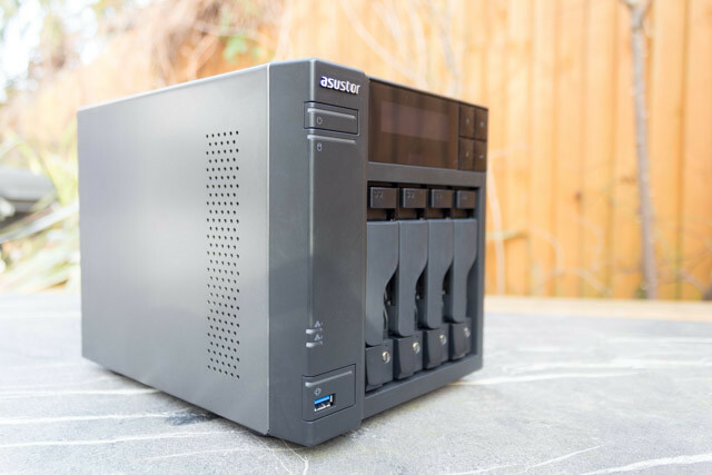 asustor as7004t nas - översiktsdesign