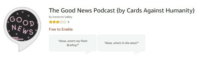 The Good News Podcast för amazon echo podcasts