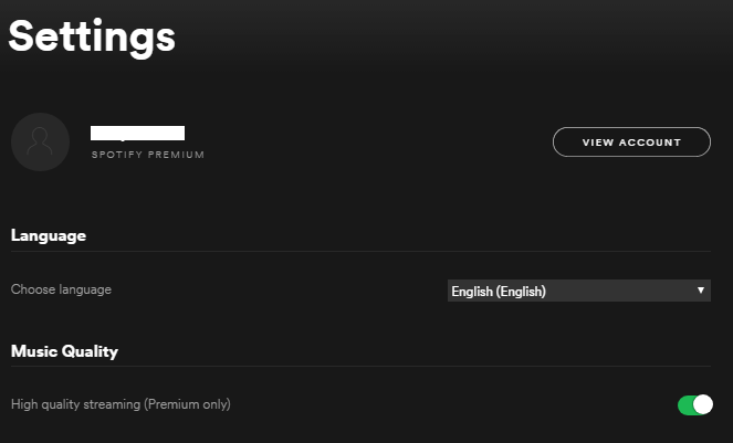 spotify kvalitet