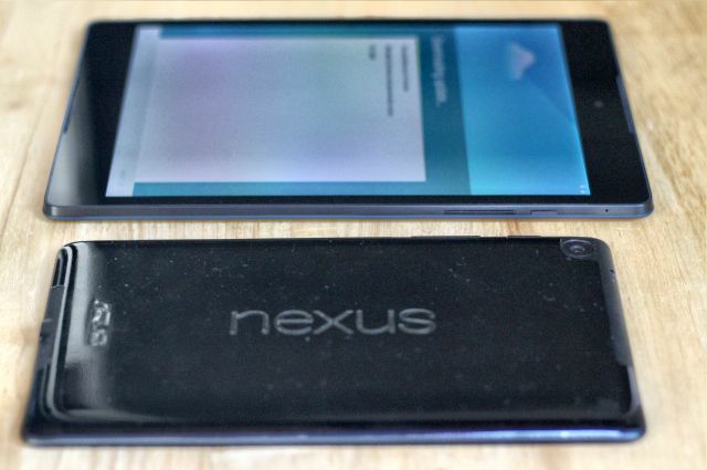 nexus 7 sida vid sida