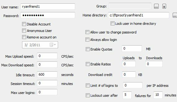 ställa in ftp-server