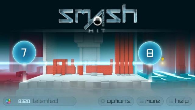 Smash-Hit-iOS-Android-Addictive-Game-Fysik Shooter-Menu