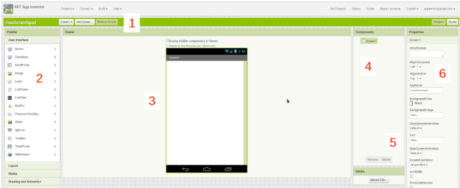 android skapa app appinventor designer