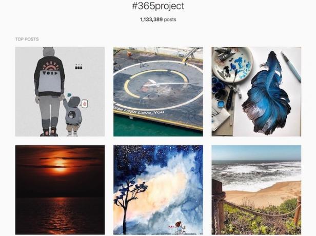 Instagram 365-projekt