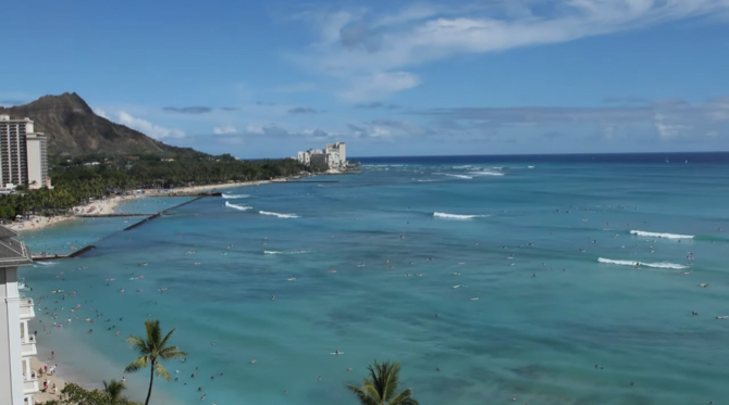 Live stränder Hawaiian Beach Cam