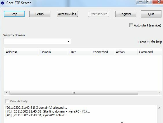 ställa in ftp-server