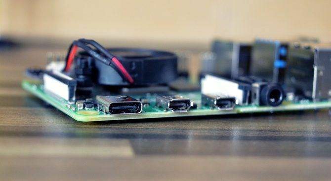 Raspberry Pi 8GB med fläktskiva