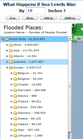 GlobalFloodMap: Interactive Sea Level Rise Map image thumb65