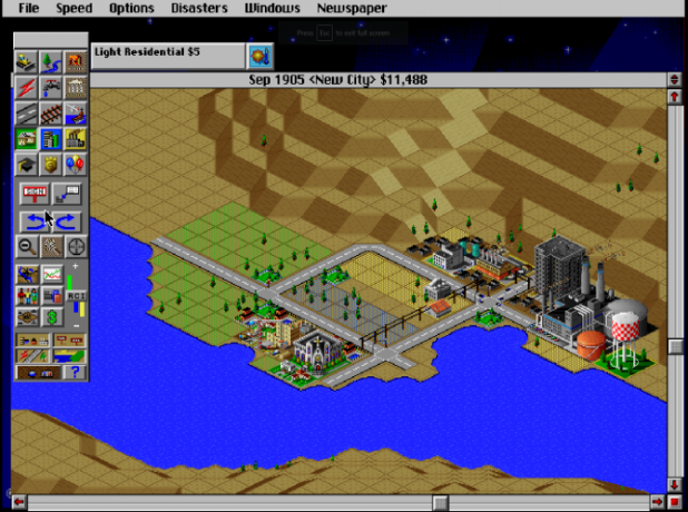 webbläsare stadsbyggare simcity 2000