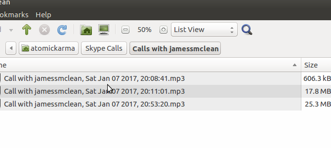 Skype Call Recorder för Linux-historia