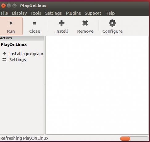 PlayOnLinux Installera