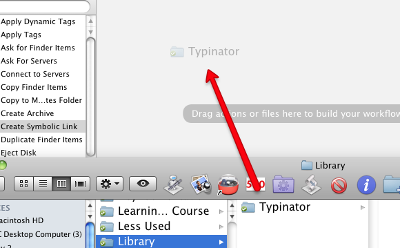 dropbox symbolisk länk mac