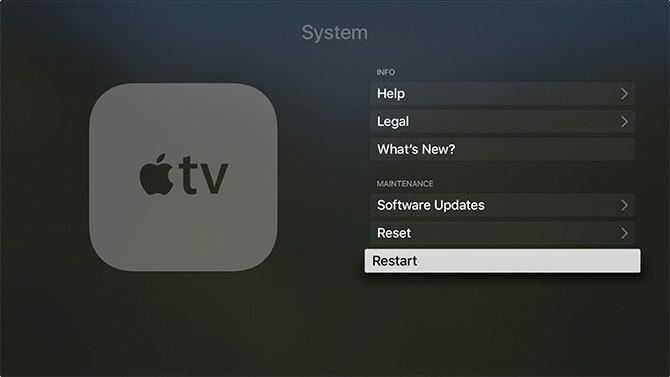 Så här ställer du in och använder din Apple TV Apple TV-omstart