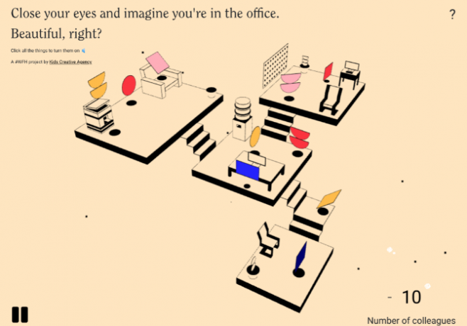 I Miss The Office simulerar vanliga kontorsljud för bakgrundsljud medan du arbetar hemifrån