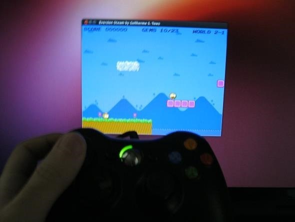 anslut xbox 360 till linux