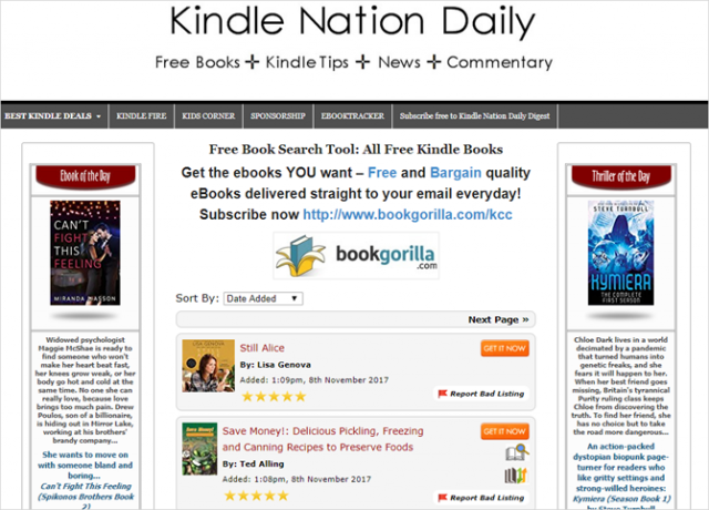 oändliga gratis kindle ebooks tänder nation dagligen