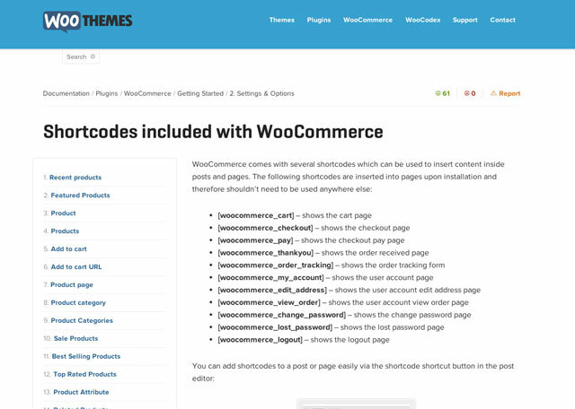 WooCommerce har omfattande dokumentation och community support 