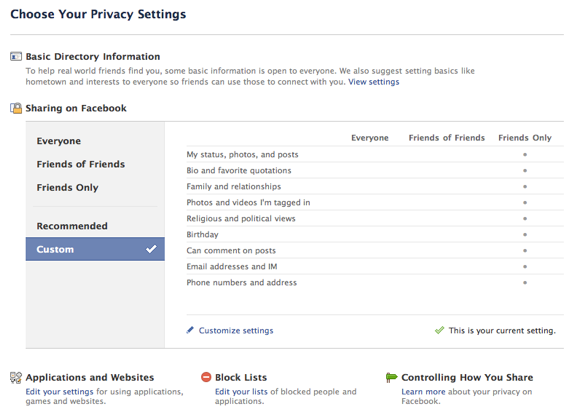 6 enkla tips för att skydda din integritet på Facebook Facebook Sekretessinställningar