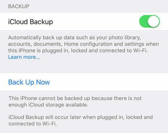 En komplett nybörjarguide till iOS 11 för iPhone & iPad icloud-backup misslyckas